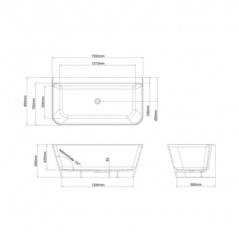 Clearwater Baths - Patinato Petite