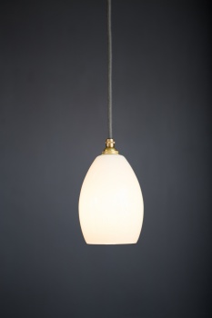 Bertie Small Mint Green Glass Pendant Light