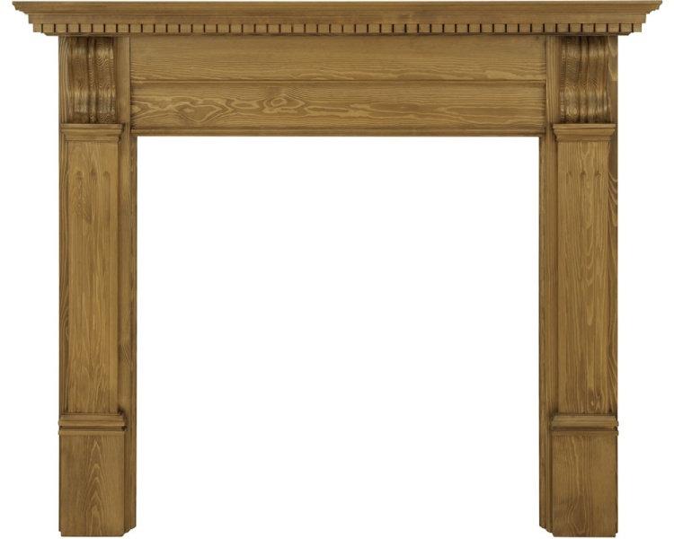 The Corbel Fire Surround - Pine