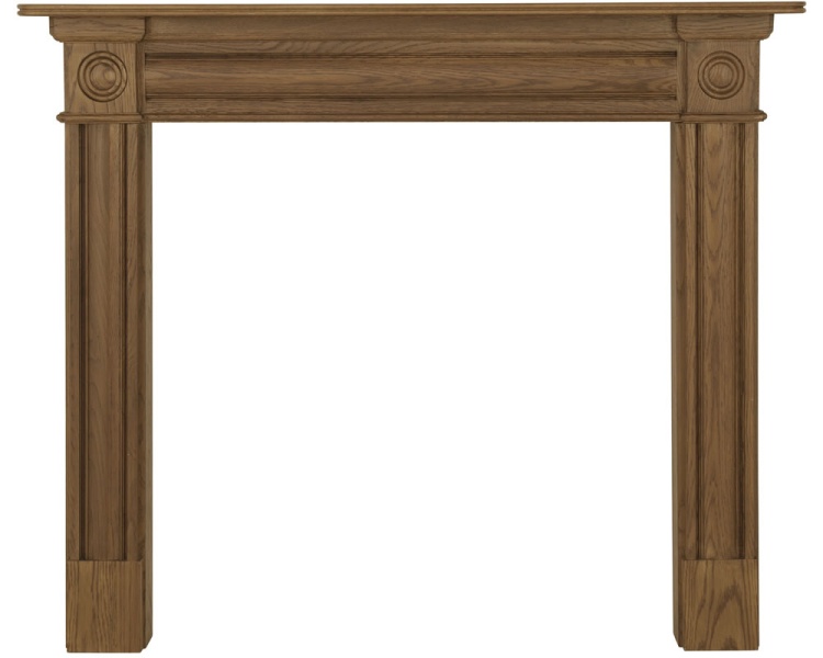 The Derry Fire Surround - Oak