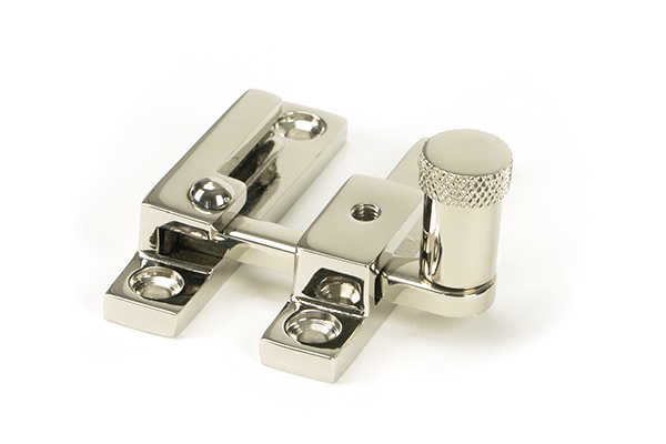 Polished Nickel Brompton Quadrant Fastener - Narrow