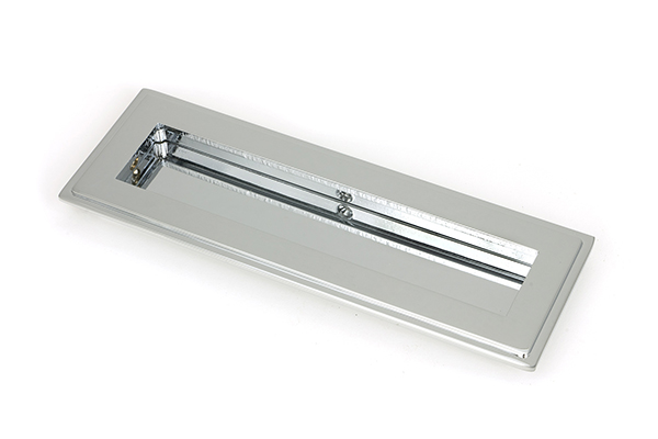 Polished Chrome 175mm Art Deco Rectangular Pull