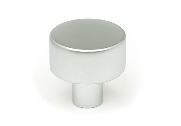 Satin Chrome Kelso Cabinet Knob - 25mm (No rose)