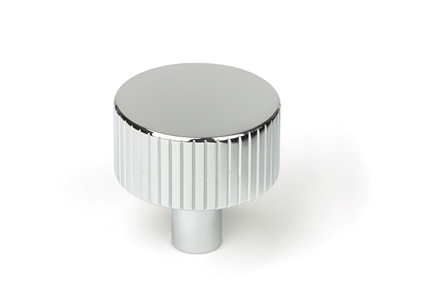 Polished Chrome Judd Cabinet Knob - 32mm (No rose)