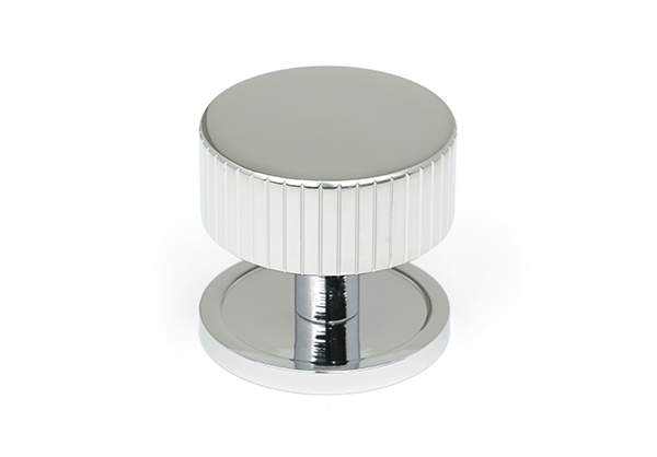 Polished Chrome Judd Cabinet Knob - 38mm (Plain)