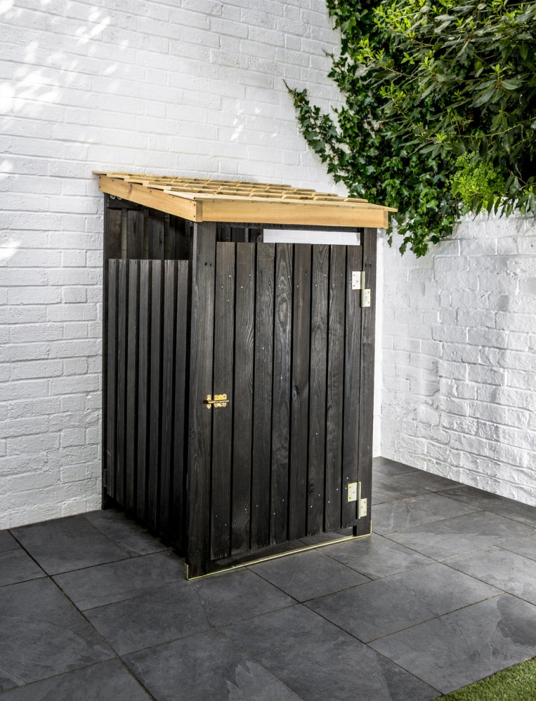 Chelwood Bin Store Black