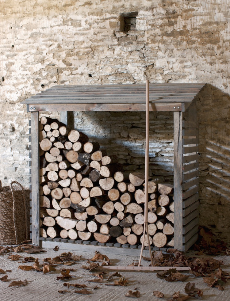 Aldsworth Log Store Double Natural