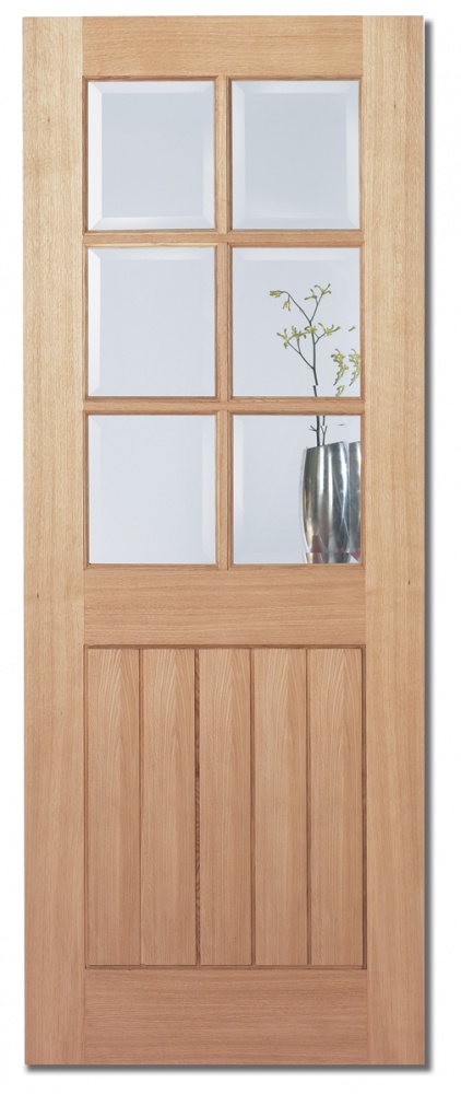 Traditional Oak Internal Doors Cotswold Glazed
