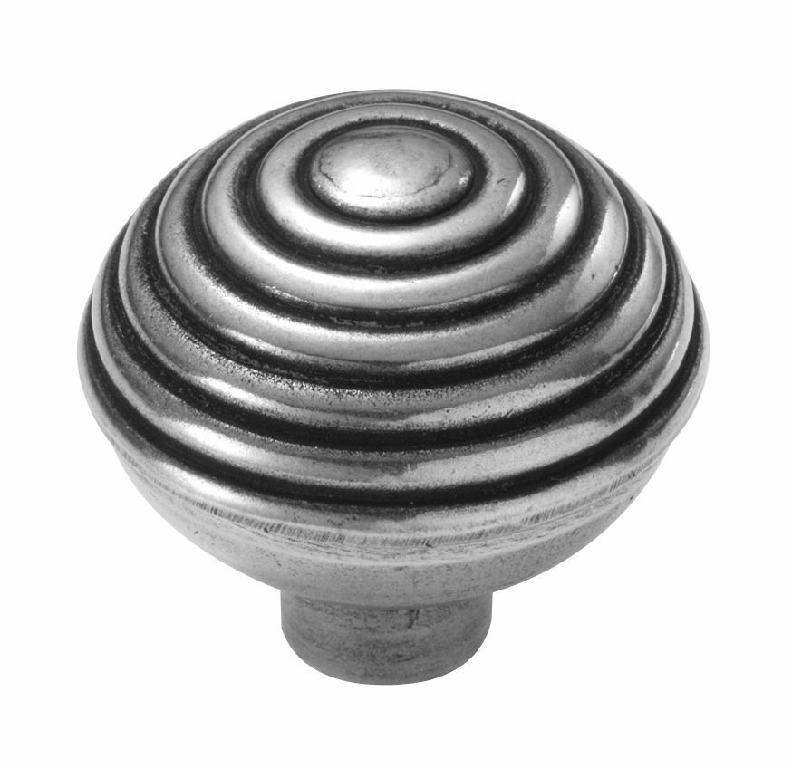 Finesse Beehive Pewter Cabinet Knob