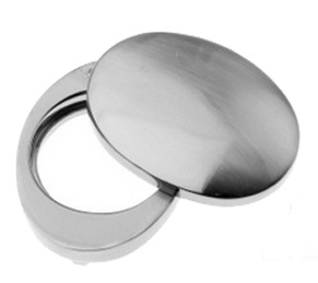 Pewter Finish Cylinder Lock Cover