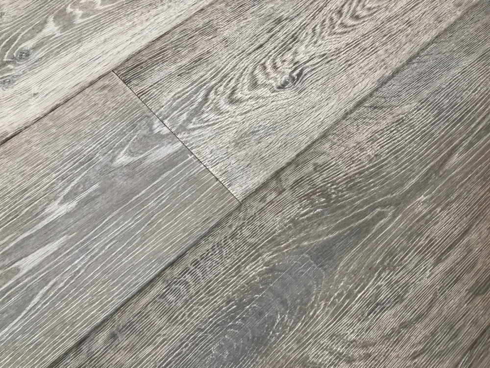 Burnt Grey Engineered Oak Flooring