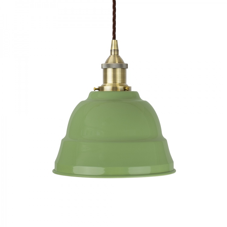 Mint Green Lincoln Painted Pendant Light