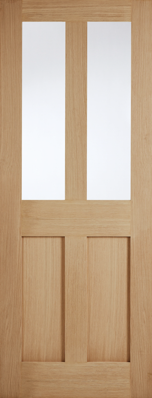 Oak Shaker Glazed Door