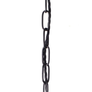 Langdon Lantern Pendant Crossbar Large Matt Black