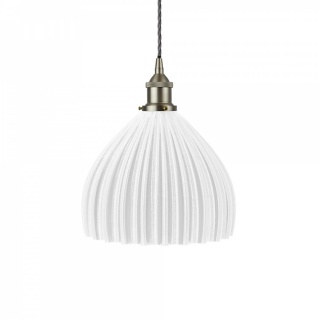 Large Scallop Shell Clear Water Pendant Light