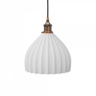 Large Scallop Shell Surf White Pendant Light