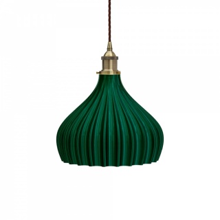 Persian Shallow Emerald Green Pendant Light