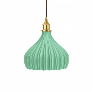 Persian Shallow Soft Sea Green Pendant Light