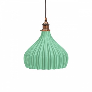 Persian Shallow Soft Sea Green Pendant Light