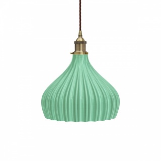 Persian Shallow Soft Sea Green Pendant Light