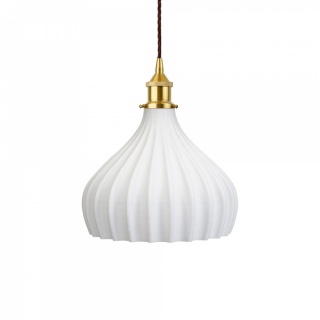 Persian Shallow Surf White Pendant Light