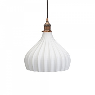 Persian Shallow Surf White Pendant Light