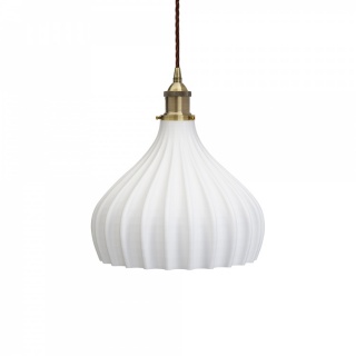 Persian Shallow Surf White Pendant Light