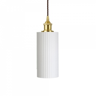 Ionian Ripple Deep Surf White Pendant Light