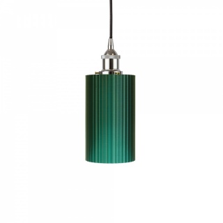 Ionian Ripple Shallow Emerald Green Pendant Light