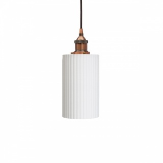 Ionian Ripple Shallow Surf White Pendant Light