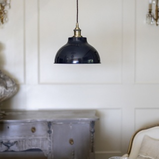 Squid Ink Navy Blue Pembroke Pendant Light