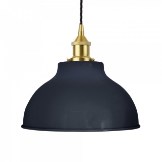 Squid Ink Navy Blue Pembroke Pendant Light