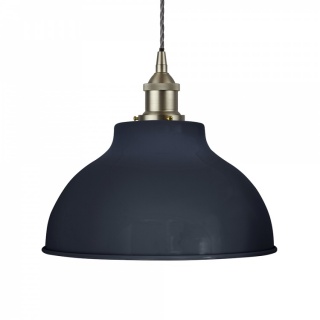 Squid Ink Navy Blue Pembroke Pendant Light