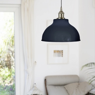 Squid Ink Navy Blue Pembroke Pendant Light