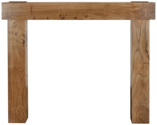 New York Wooden Fireplace Surround