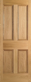 Traditional Oak Internal Doors - Traditional 4 Panel