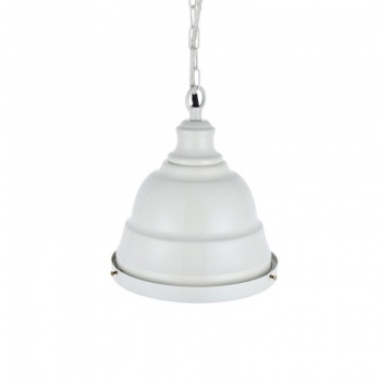 Ganton Vintage Cage Pendant Light Clay White Cream