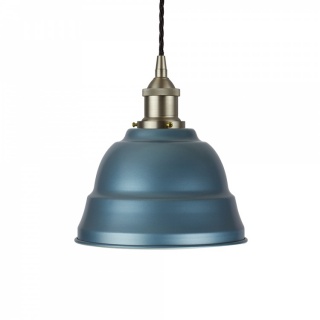 Racing Blue Lincoln Painted Pendant Light