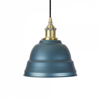 Racing Blue Lincoln Painted Pendant Light