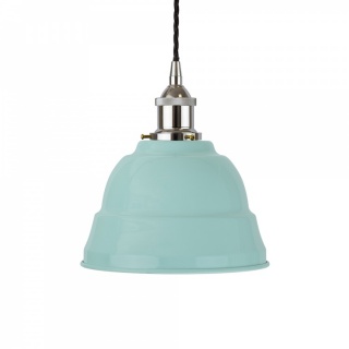 Duck Egg Blue Lincoln Painted Pendant Light