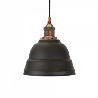 Matt Black Lincoln Painted Pendant Light