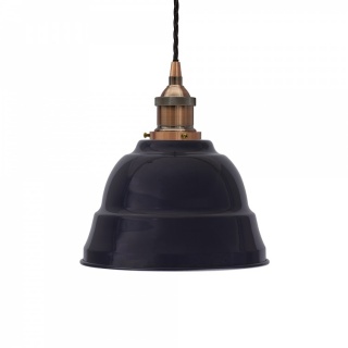 Navy Blue Lincoln Painted Pendant Light