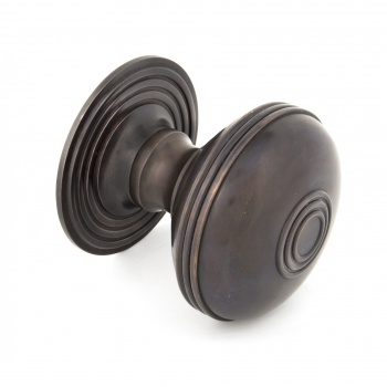 Aged Bronze Prestbury Centre Door Knob