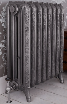 Ribbon 4 Column Cast Iron Radiator 810mm