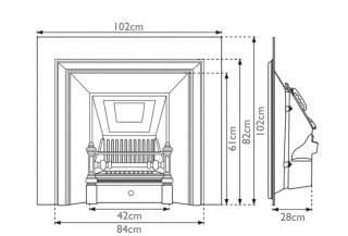 The Royal Cast Iron Insert