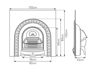 The Scotia Cast Iron Insert