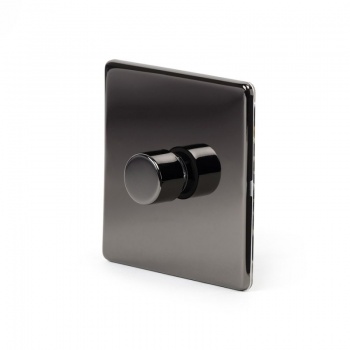 Black Nickel 1 Gang 2 Way Trailing Edge Dimmer