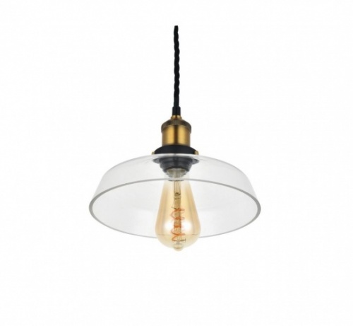 Romilly Step Clear Glass Pendant Light