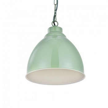 Oxford Vintage Pendant Light Chalk Mint Green