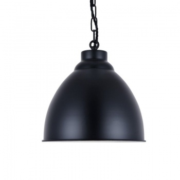 Oxford Vintage Pendant Light Matt Black